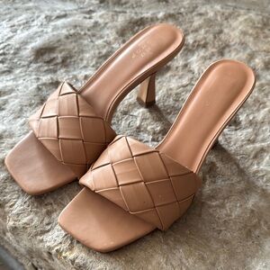 Shu Shop Tan Women's Heeled Sandals